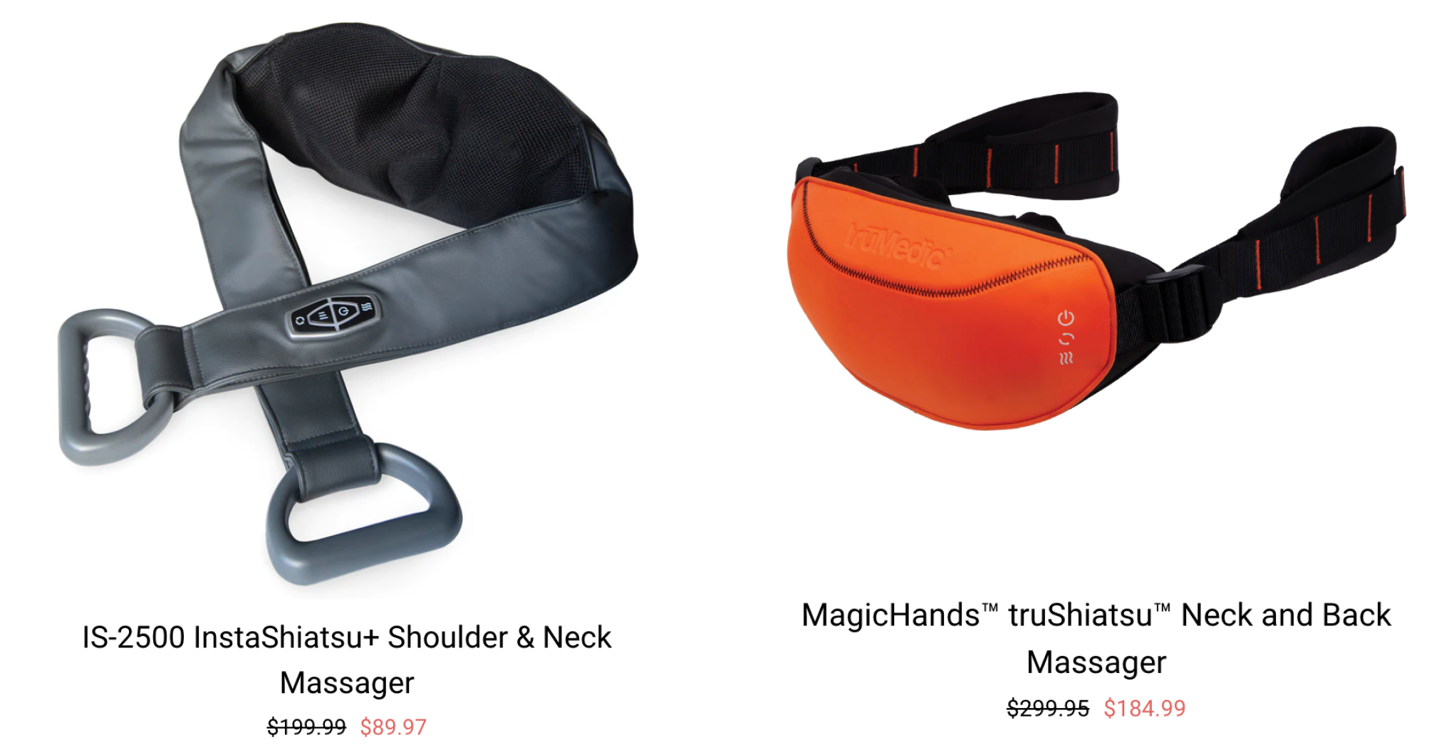 truMedic Massagers